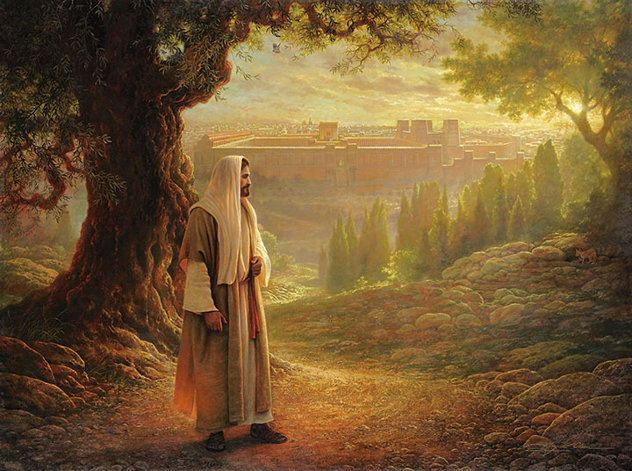 Wherever He Leads Me 2001 46x62 Limited Edition Print by Greg Olsen