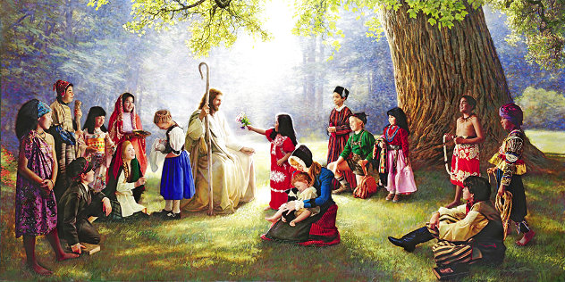 Children of the World - Huge Limited Edition Print by Greg Olsen