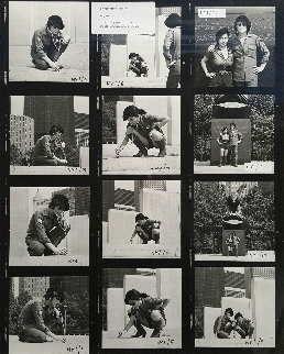 Untitled Set of 12 Photographic Images (Stethoscope Pictures) 1971 Set of 12 Photography - Yoko Ono