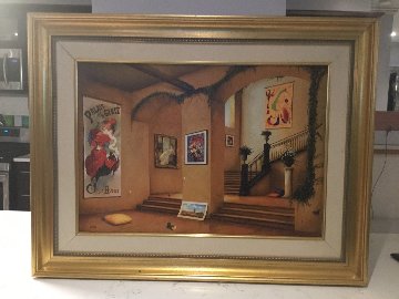 Champs Elysees Limited Edition Print - Orlando Quevedo Champs Elysees Limited Edition Print - Orlando Quevedo