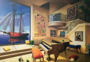 Untitled Interior Huge Limited Edition Print - Orlando Quevedo Untitled Interior Huge Limited Edition Print - Orlando Quevedo