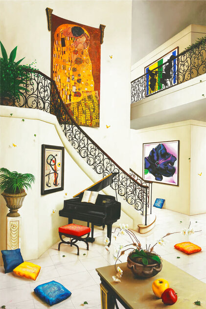 A New Day 2012 - Giclee on Canvas by Orlando Quevedo
