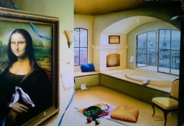 Mona Lisa Limited Edition Print - Orlando Quevedo Mona Lisa Limited Edition Print - Orlando Quevedo