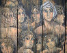 Columbian Women on wood 1973 41x48 Huge Original Painting by Agudelo-Botero Orlando (Orlando A.B.) - 1