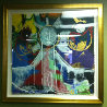 Accion De Gracias Embellished Limited Edition Print by Agudelo-Botero Orlando (Orlando A.B.) - 1 Accion De Gracias Embellished Limited Edition Print by Agudelo-Botero Orlando (Orlando A.B.) - 1