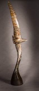 Riding the Thermals Life Size Bronze Sculpture 2017 97 in Sculpture - Leo E. Osborne Riding the Thermals Life Size Bronze Sculpture 2017 97 in Sculpture - Leo E. Osborne