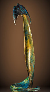 Spiraling Release Bronze Sculpture 2017 21 in Sculpture - Leo E. Osborne Spiraling Release Bronze Sculpture 2017 21 in Sculpture - Leo E. Osborne