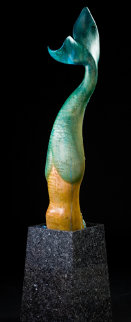 Splash Life Size Unique Wood Sculpture 90 in Sculpture - Leo E. Osborne Splash Life Size Unique Wood Sculpture 90 in Sculpture - Leo E. Osborne