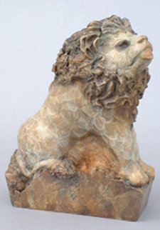 Literary Lion Bronze Sculpture Sculpture - Leo E. Osborne Literary Lion Bronze Sculpture Sculpture - Leo E. Osborne