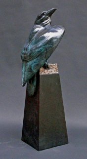 Raven's Cache Bronze Sculpture 24 in Sculpture - Leo E. Osborne Raven's Cache Bronze Sculpture 24 in Sculpture - Leo E. Osborne
