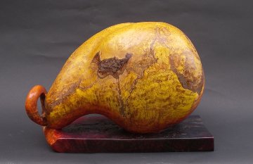Writhing Unique Wood Sculpture 24 in Sculpture - Leo E. Osborne Writhing Unique Wood Sculpture 24 in Sculpture - Leo E. Osborne