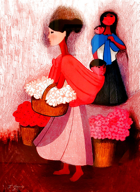 Trinidad Osorio サイン有り 額装 リトグラフ 絵画 Trinidad Osorio サイン有り 額装 リトグラフ 絵画 【公式通販】