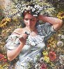 Scent of Spring 33x29 Original Painting by Arkady Ostritsky - 0 Scent of Spring 33x29 Original Painting by Arkady Ostritsky - 0
