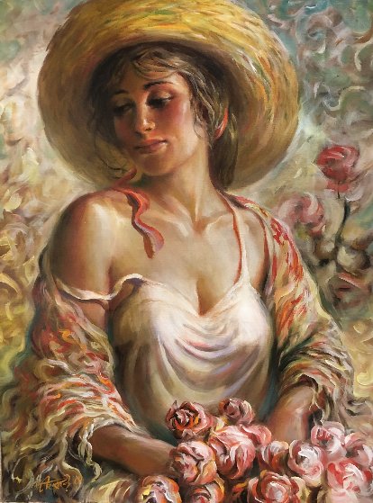 Serenity 23x41 Original Painting by Arkady Ostritsky Serenity 23x41 Original Painting by Arkady Ostritsky