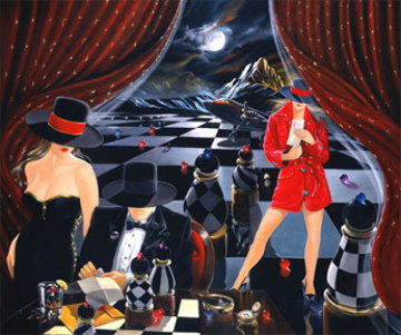 Game Limited Edition Print - Victor Ostrovsky Game Limited Edition Print - Victor Ostrovsky