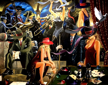 End Game AP 2003 Limited Edition Print - Victor Ostrovsky End Game AP 2003 Limited Edition Print - Victor Ostrovsky