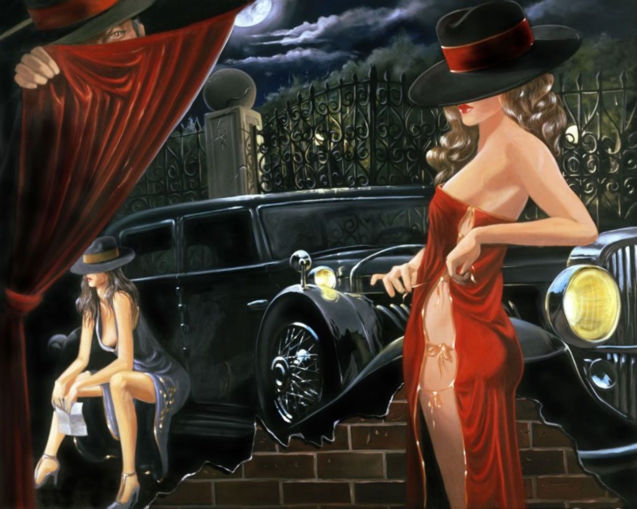 Puppeteer  AP 2005 Limited Edition Print by Victor Ostrovsky