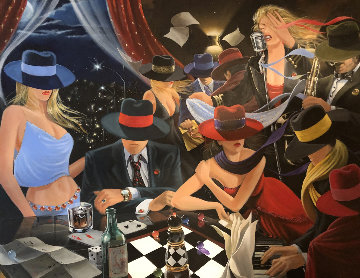 Party AP 2005 Limited Edition Print - Victor Ostrovsky Party AP 2005 Limited Edition Print - Victor Ostrovsky