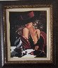 Chess Piece Embellished Limited Edition Print by Victor Ostrovsky - 1