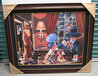 House of Cards 2003 - Framed Embellished Giclee on Canvas - Huge Limited Edition Print by Victor Ostrovsky - 1 House of Cards 2003 - Framed Embellished Giclee on Canvas - Huge Limited Edition Print by Victor Ostrovsky - 1