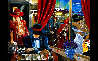 Untitled on Canvas - Huge Limited Edition Print by Victor Ostrovsky - 0