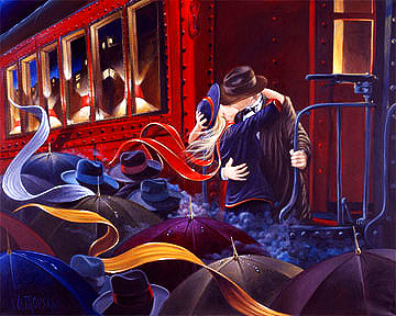 Last Farewell 1990 Limited Edition Print - Victor Ostrovsky Last Farewell 1990 Limited Edition Print - Victor Ostrovsky