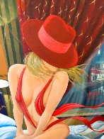 Bird of Paradise 48x60 Huge Original Painting by Victor Ostrovsky - 3