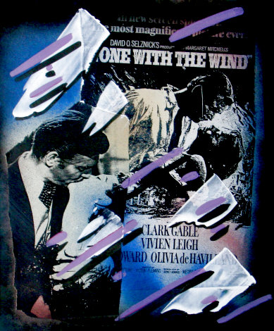Gone with the Wind Unique 1990 22x25 Works on Paper (not prints) - Victor Ostrovsky