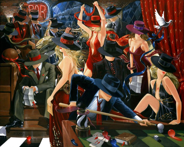 End Game 2005 - Huge Limited Edition Print by Victor Ostrovsky