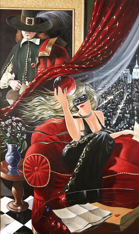 Monarch Cover - Huge Mural Size 42x80 Limited Edition Print - Victor Ostrovsky