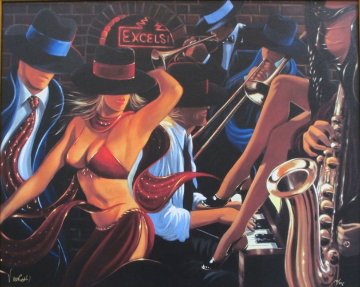 Speakeasy II Limited Edition Print - Victor Ostrovsky Speakeasy II Limited Edition Print - Victor Ostrovsky