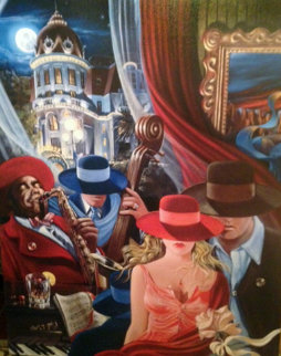 Avenue of the Angels 2003 Limited Edition Print - Victor Ostrovsky Avenue of the Angels 2003 Limited Edition Print - Victor Ostrovsky