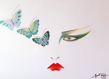 Eyes of Otsuka Butterflies 1980 Limited Edition Print - Hisashi Otsuka Eyes of Otsuka Butterflies 1980 Limited Edition Print - Hisashi Otsuka