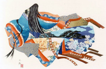 Legend of the Twelve Kimonos 1984 Limited Edition Print - Hisashi Otsuka Legend of the Twelve Kimonos 1984 Limited Edition Print - Hisashi Otsuka