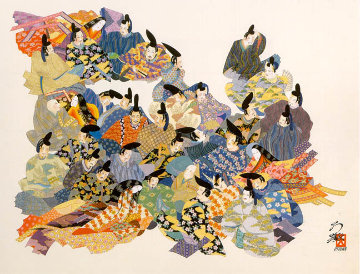 36 Immortal Poets 1984 Limited Edition Print - Hisashi Otsuka 36 Immortal Poets 1984 Limited Edition Print - Hisashi Otsuka