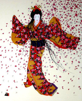 Blossoms of Spring 1994 Limited Edition Print - Hisashi Otsuka Blossoms of Spring 1994 Limited Edition Print - Hisashi Otsuka