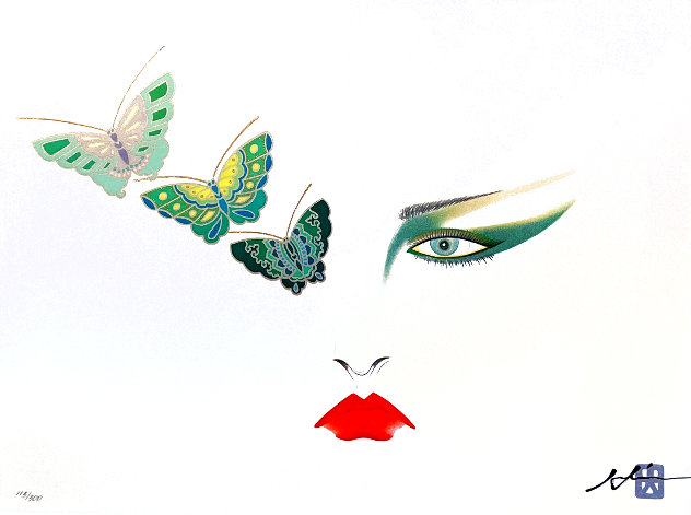 Eyes of Otsuka - Butterflies Limited Edition Print by Hisashi Otsuka