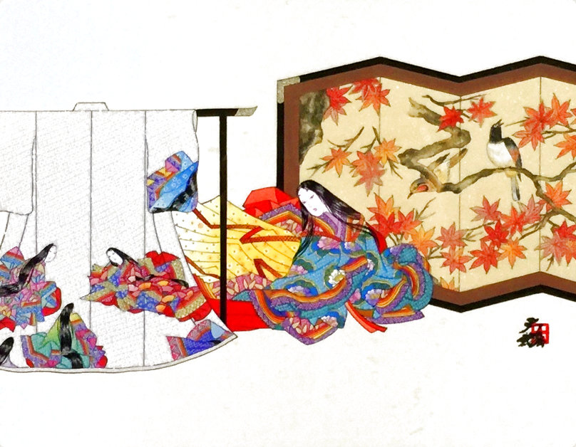 Hisashi Otsuka Original Paintings, Watercolors, Drawings And Works