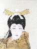 Lady Meiko of Autumn 1981 35x28 Original Painting by Hisashi Otsuka - 5