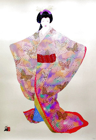 Lady Mieko of Spring 1988 Limited Edition Print - Hisashi Otsuka
