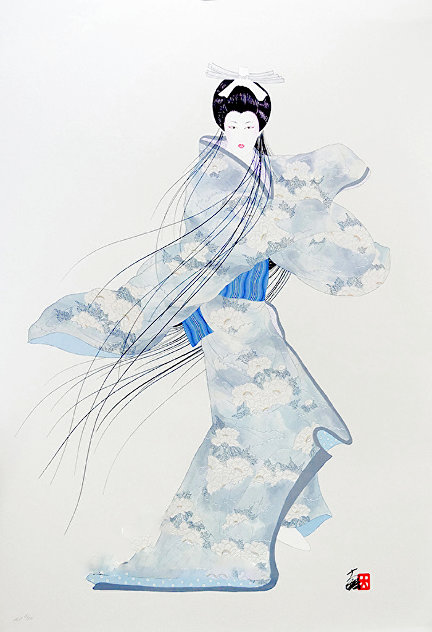 Lady Mieko of Winter 1988 Limited Edition Print by Hisashi Otsuka
