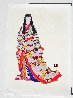 Standing 12 Kimonos Limited Edition Print by Hisashi Otsuka - 1