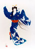 Lady Of Mieko Of Summer 39x28 Huge Limited Edition Print by Hisashi Otsuka - 0
