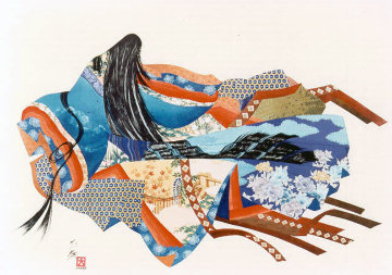 Twelve Kimonos Limited Edition Print - Hisashi Otsuka Twelve Kimonos Limited Edition Print - Hisashi Otsuka