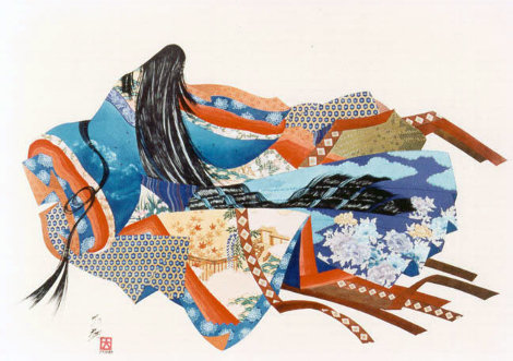 Twelve Kimonos Limited Edition Print - Hisashi Otsuka