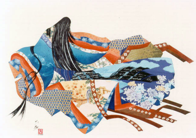 Twelve Kimonos Limited Edition Print by Hisashi Otsuka
