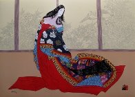 Lady of Noh 1989 Limited Edition Print by Hisashi Otsuka - 1 Lady of Noh 1989 Limited Edition Print by Hisashi Otsuka - 1