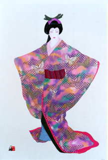 Lady Mieko Spring 38x26 Huge Limited Edition Print - Hisashi Otsuka Lady Mieko Spring 38x26 Huge Limited Edition Print - Hisashi Otsuka