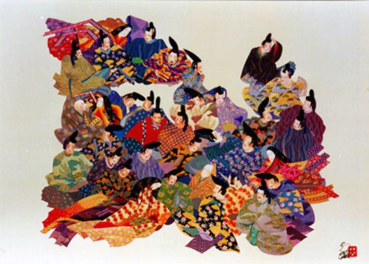 36 Immortal Poets 1984 Limited Edition Print by Hisashi Otsuka 36 Immortal Poets 1984 Limited Edition Print by Hisashi Otsuka
