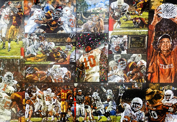 Texas National Championship 2005-6 Limited Edition Print - Opie Otterstad